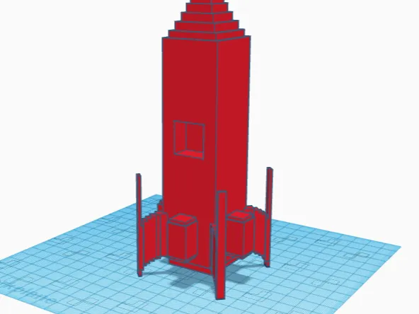 Minecraft Galacticraft Tier 2 rocket
