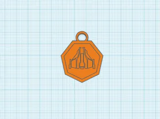 NMS interceptor icon keychain
