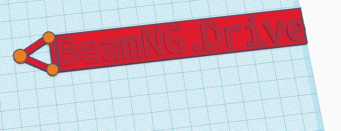 BeamNG.drive keychain
