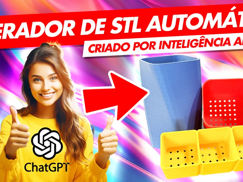 Gerador de Vasos Para Plantas Automático OpenScad