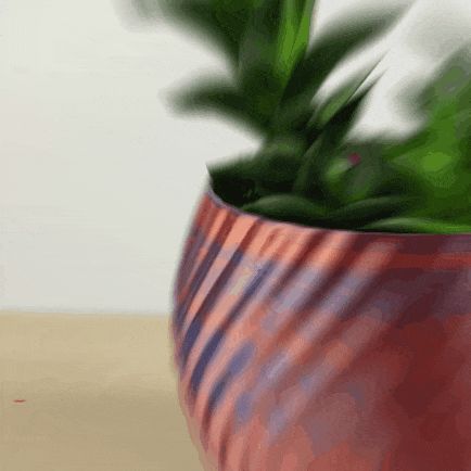 Abstract Simple Pot