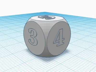 Dice 3D Model
