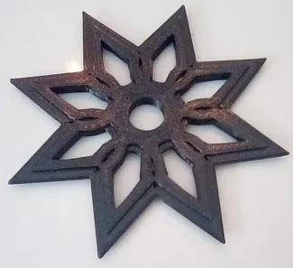 8 pointed ninja star