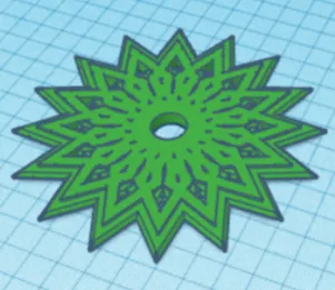 16 pointed ninja star