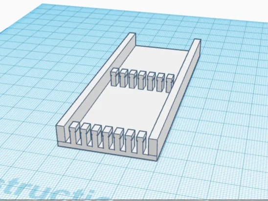 16 wire tray, pcie or cpu 50mm long