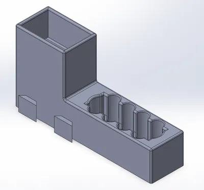 REV Battery Stand Slim
