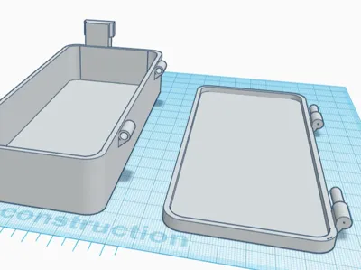 A1 mini tool box to stick with double sided tape