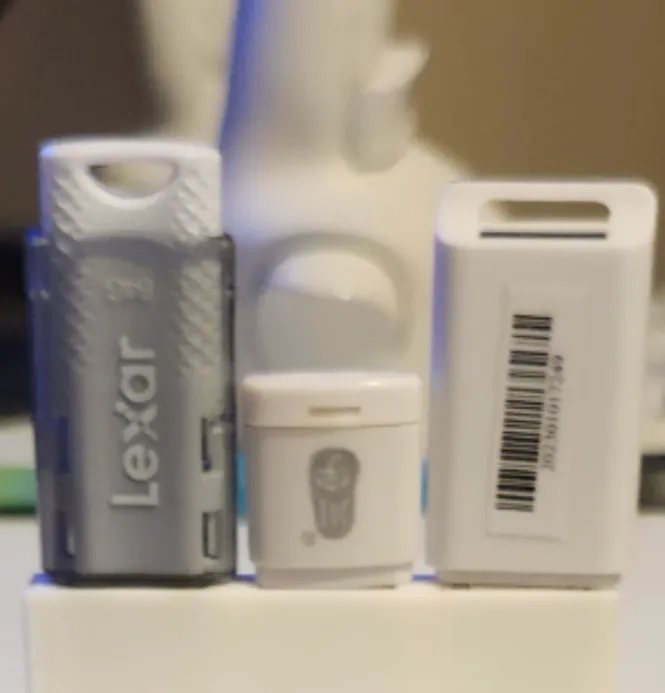 Tri USB holder
