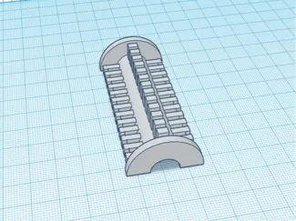 28 wire 180 degree angle outward