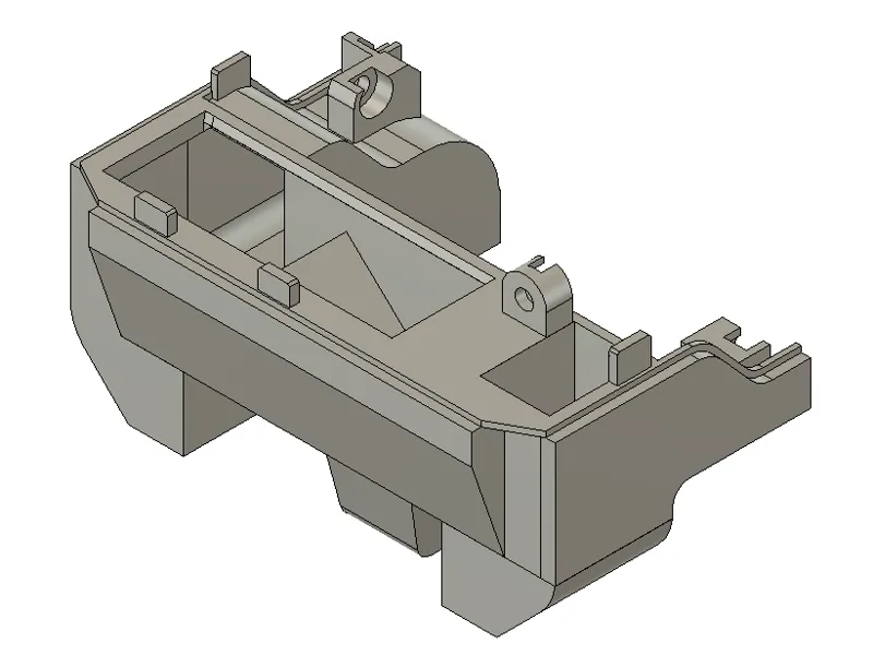 Bambulab p1p fan duct