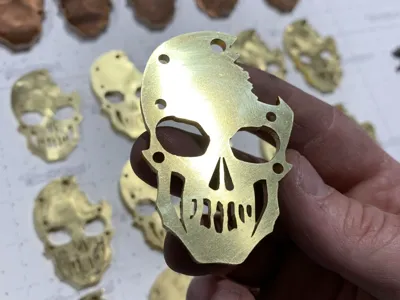 Scary Head Cad