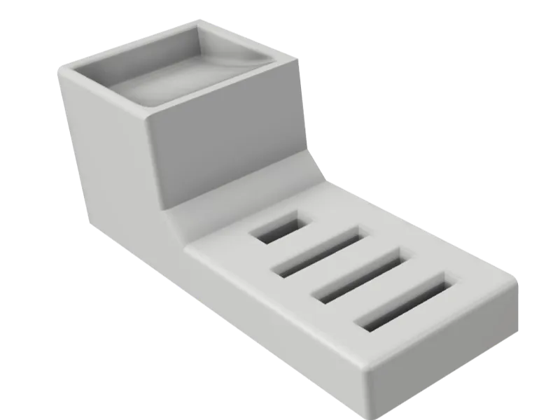 Inside Desk Card Holder
