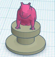 Capybara Croc Charm
