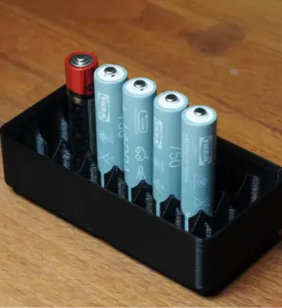 Gridfinity AAA Battery Holder