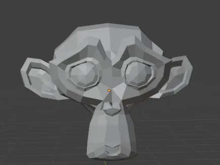 Just a monkey head