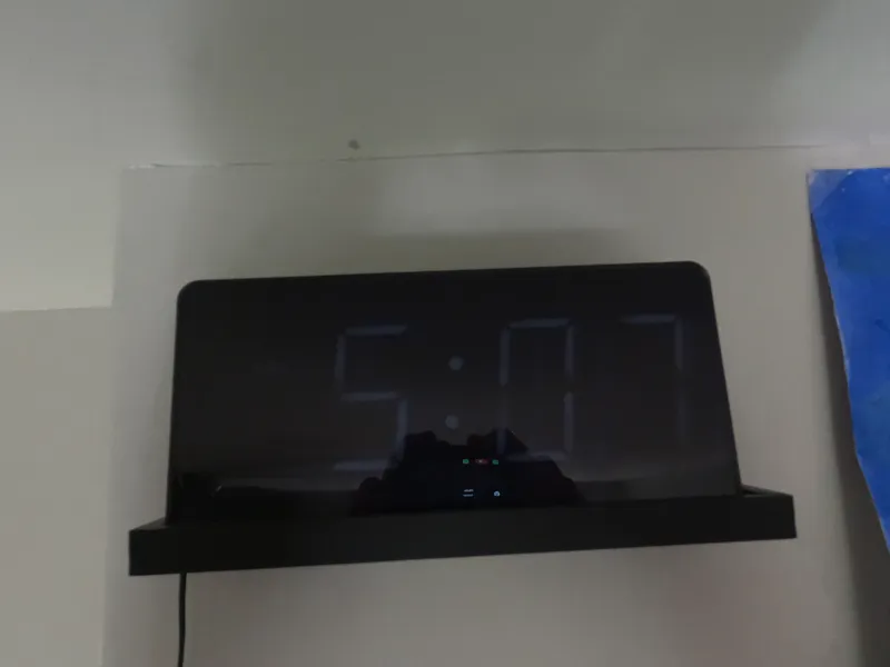 Clock shelf