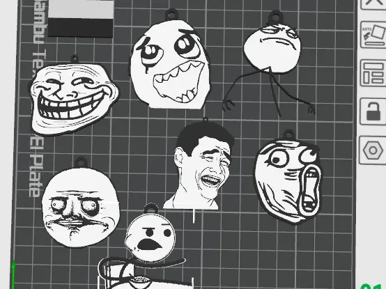 Keychain Memes origen
