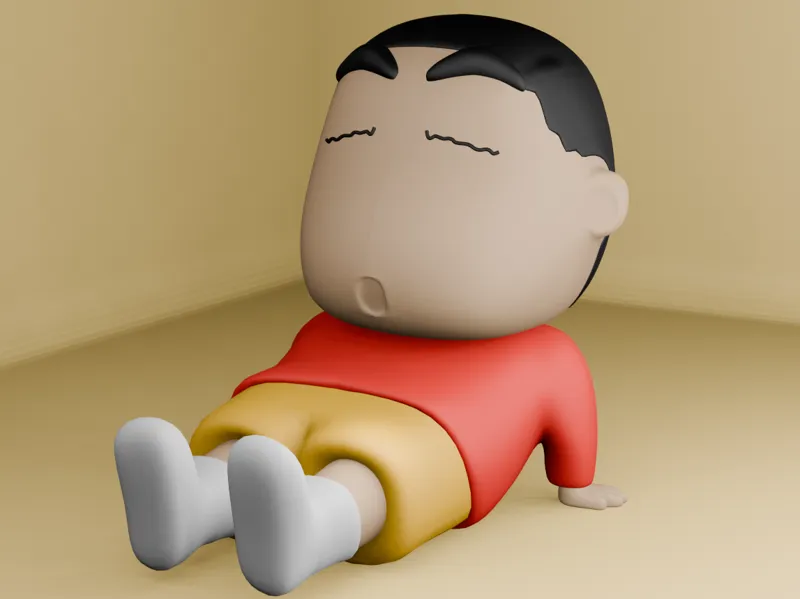 蜡笔小新手机支架