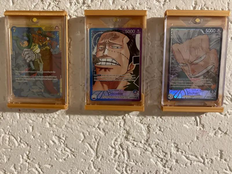Hanger for trading cards Magnetic Holder 