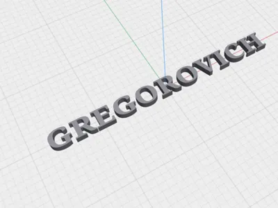 3D Printer Name