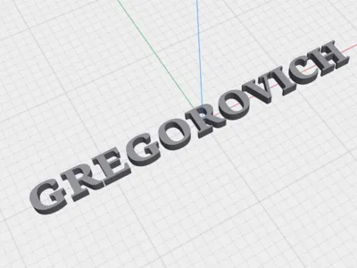 3D Printer Name