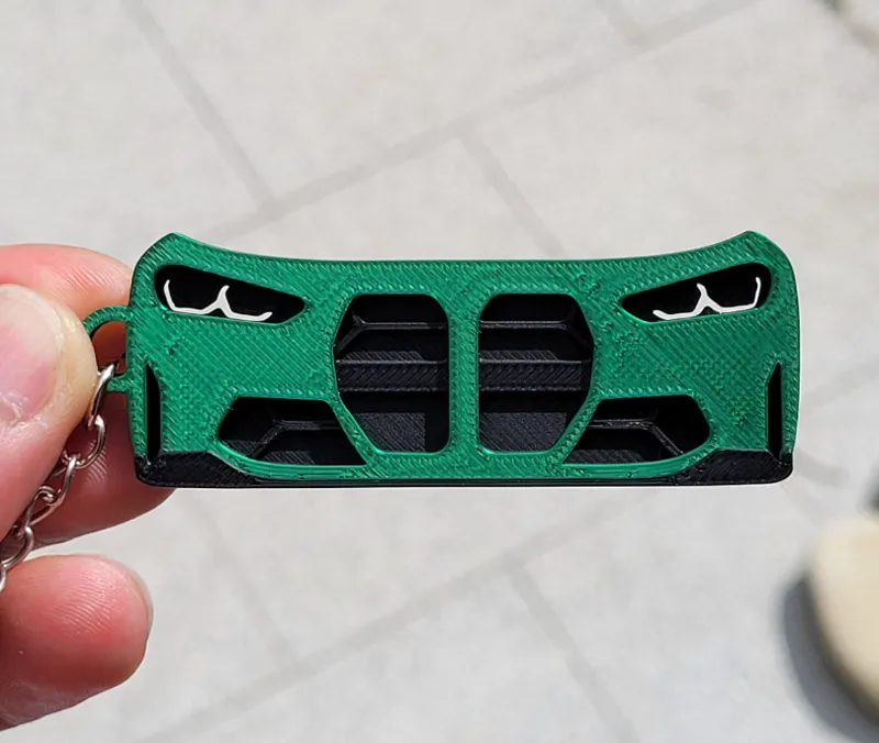 BMW M3 Comp Keychain