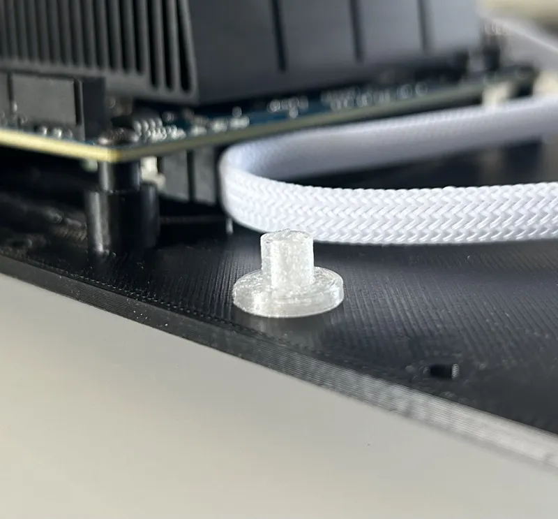 TPU feet 3.5" HDD NAS Case Odroid H2/H2+/H3/H3+
