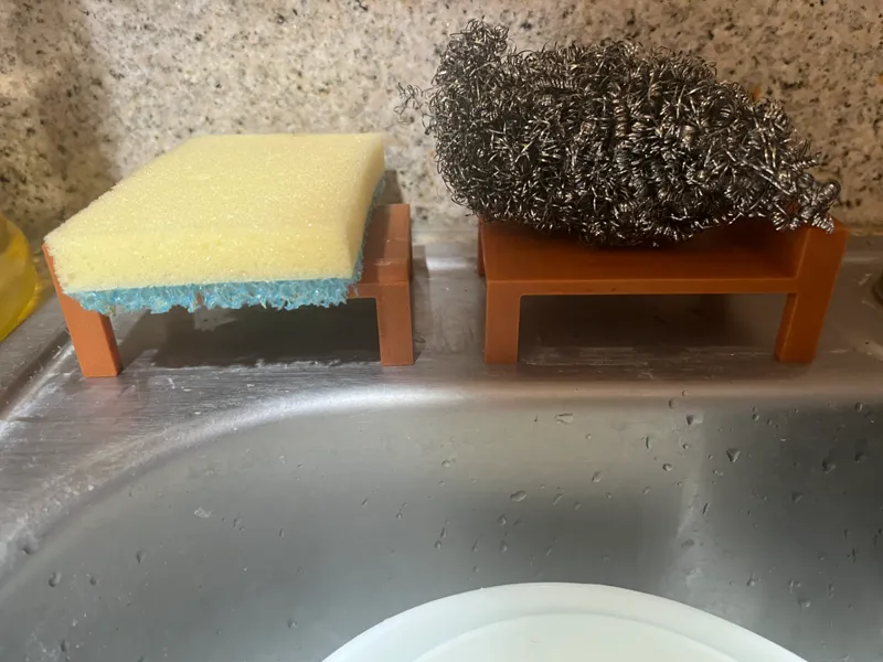 SpongeHolder with Drain x 2