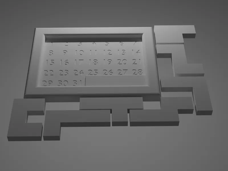 calendar puzzle