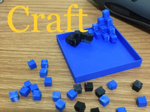 Voxel Open World (3d pen) Craft