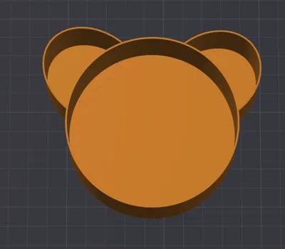kids bear snack bowl