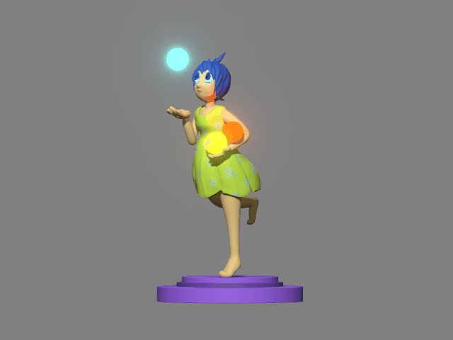 Joy from Inside Out Movie