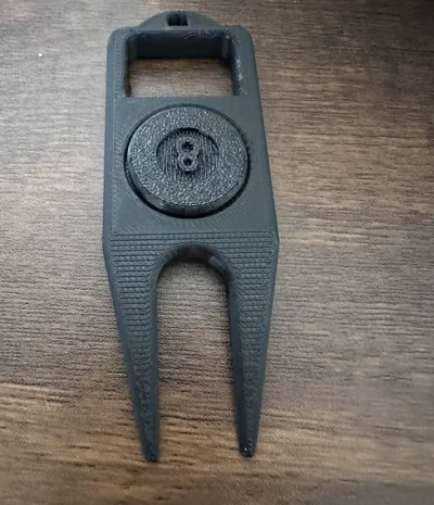 Golf Divot and Marker Tool