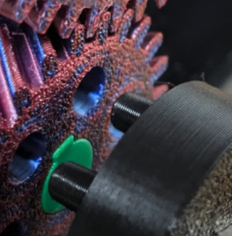 Drill Coupling for Filament Spool Winder