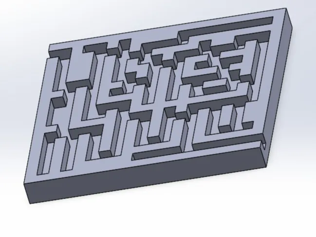 simple 3D maze 