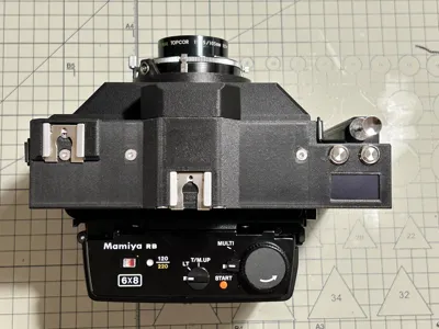 CyberWIDE Autofocus Camera Adapter for RB67 Film Backs