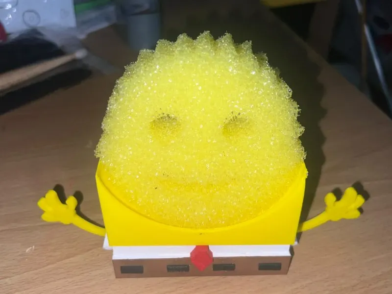 spongebob scrubdaddy sponge holder 