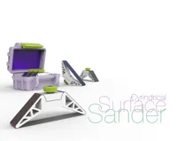 Ponceuse manuelle pour surfaces cylindriques — photo 1