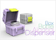 Box-Bottle Alcohol Dispenser