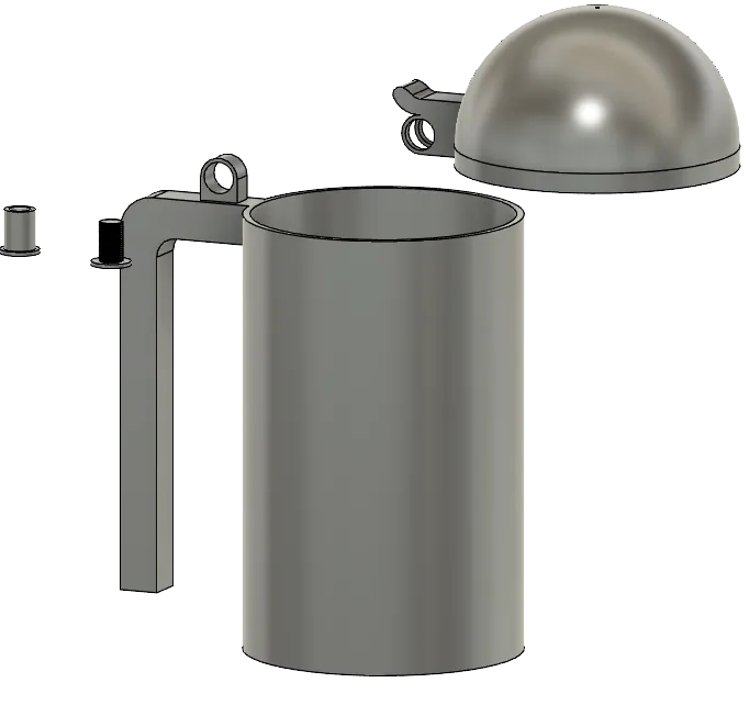 can handle with lid