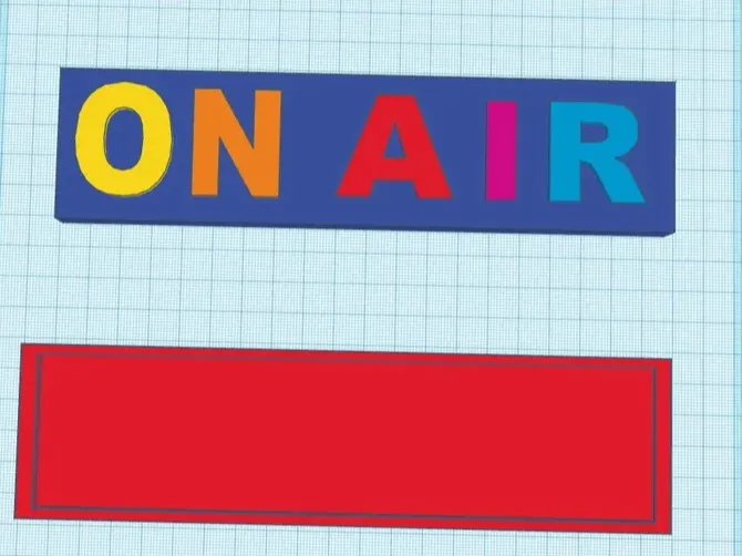 On air sign