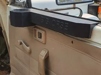 Land Cruiser 70 Series Cup Holder Armrest