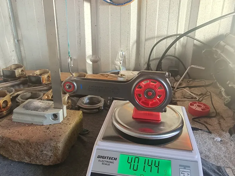Conrod Balancing Jig