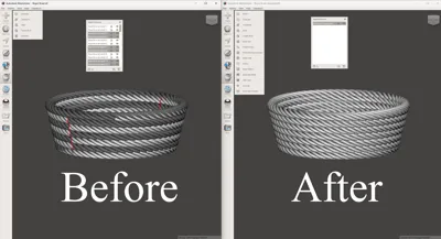 Rope Bowl (repaired)