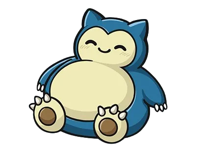 snorlax keychain