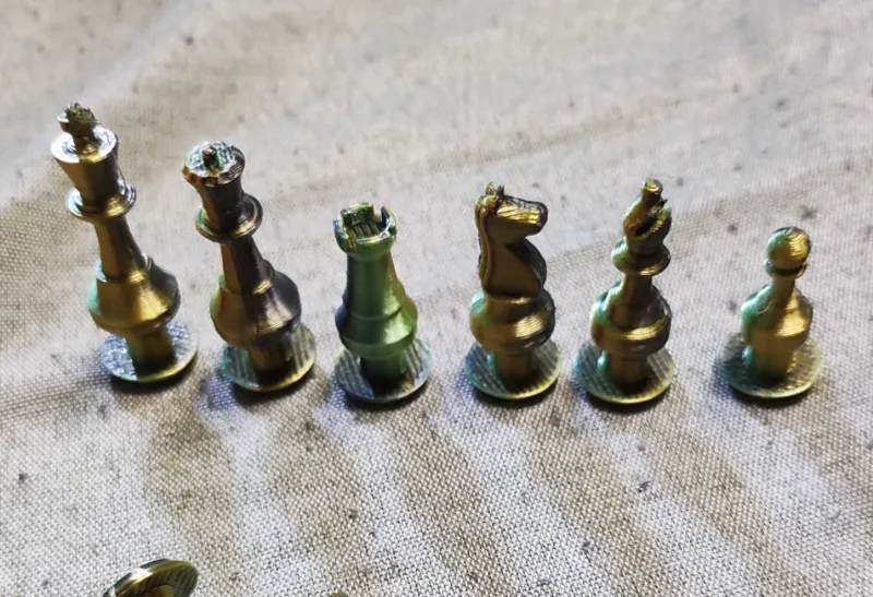 3D Printable Crocs Charms in Chess Piece Shapes