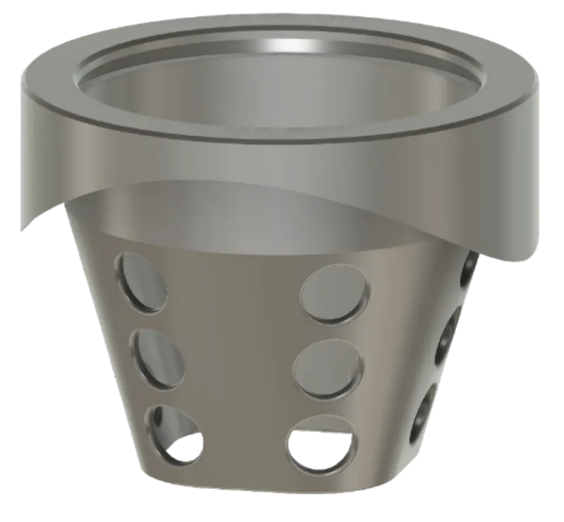 Netztopf für 70mm HT