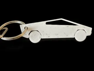 Tesla Cybertruck Keychain