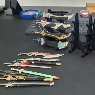 5 inch Miniature Sword Rack