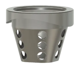 Netztopf für 110mm HT